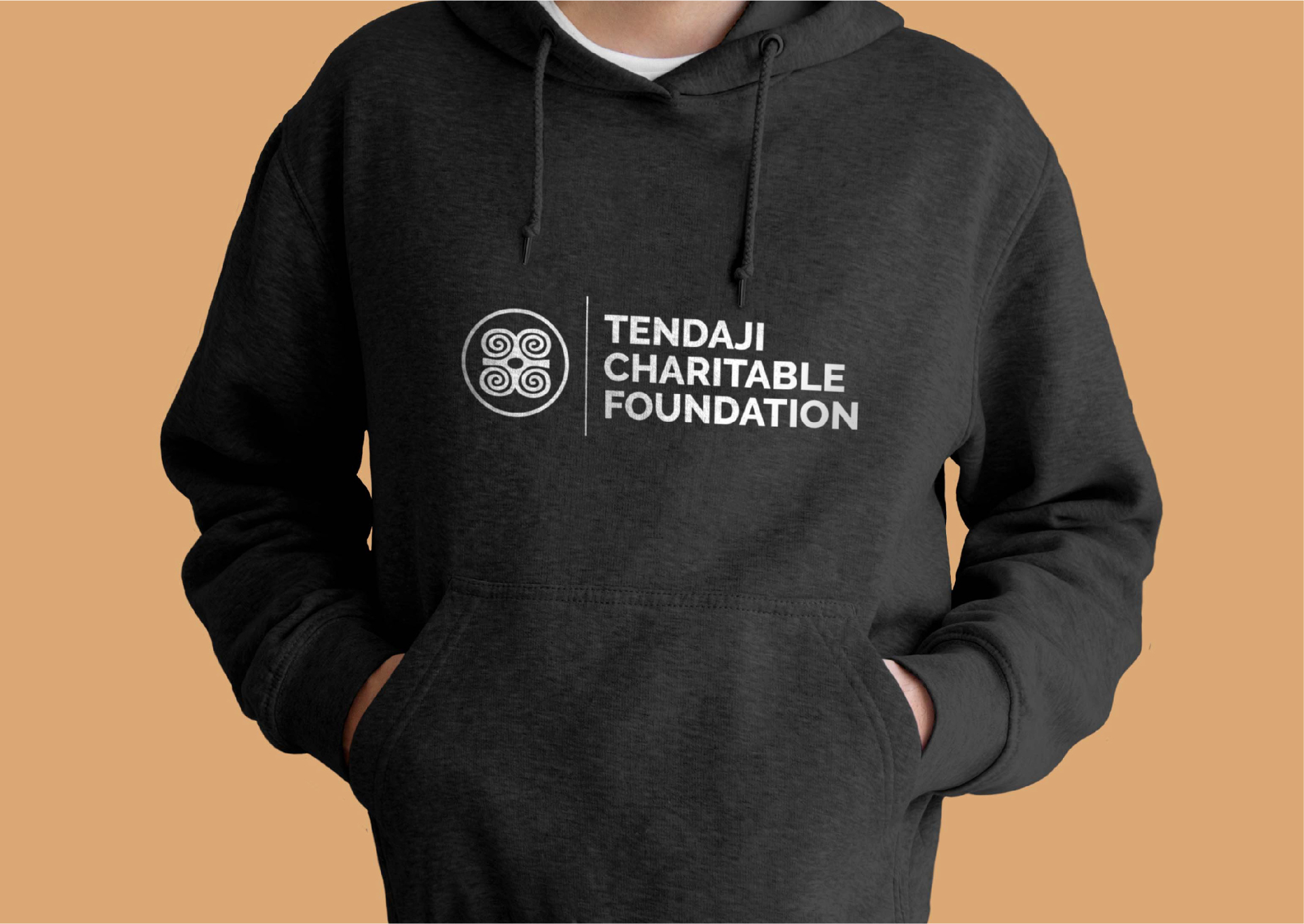 Hoodie merchandise template.